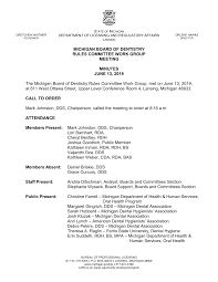 Dentistry Work Group