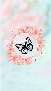 Imagem De Background Butterfly And Pattern Cute Wallpaper For Phone Flower Phone Wallpaper Phone Screen Wallpaper