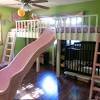 Roomy l shaped bunk bed. 3