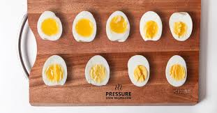 Perfect Pressure Cooker Soft Medium Hard Boiled Eggs