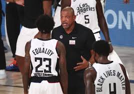 This is a franchise that has managed. Doc Rivers Keeps Emotions In Check Until After Clippers Win Los Angeles Times