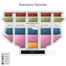 Pantages Theatre Ca Concert Tickets And Seating View