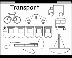Transportation Coloring Pages Transportation Preschool Preschool Coloring Pages Kindergarten Transportation