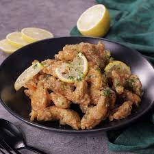 Ayam Goreng Saus Lemon Ada Yang Mau Coba Bikin Moms Bahannya 500 G Fillet Paha Ayam Resep Masakan Paha Ayam Ayam Goreng
