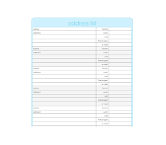 Keep your personal or business contacts organized with our printable address book. 40 Printable Editable Address Book Templates 101 Free