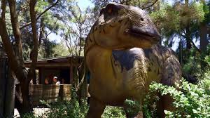 Edmontosaurus With Mate Perth Zoo Dino Park Australia Dino Park Animals Prehistoric Animals