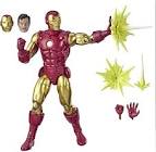 Marvel Comics 80th Anniversary Legends Series 6-Inch-Scale Vintage Comic-Inspired Iron Man Collectible Action Figure Hasbro
