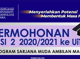 Jika tiada kursus ijazah yang ingin diambil kelak di universiti tersebut, sila pertimbangkan semula keputusan anda sebelum menerima tawaran ke asasi melainkan jika anda berjaya ditawarkan ke pengajian asasi sains um dan asasi uitm. Permohonan Kemasukan Ke Program Sarjana Muda Uitm Ambilan Mac 2021 Di Buka Edu Bestari