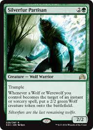 Check spelling or type a new query. Silverfur Partisan Shadows Over Innistrad Gatherer Magic The Gathering