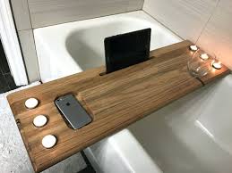 Bathtub Wine Holder Over The Tub Bath Caddy Bathtub Caddy Wood Diy Bathtub Wood Bathtub Tub Tray