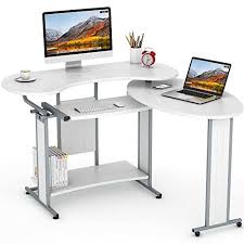 L Shaped Computer Desk Little Tree Rotating Modern Corner Desk Office Study Workstation For H Computer Desks For Home Modern Office Desk Modern Corner Desk