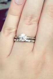 Blue Nile Petite Solitaire Pics Weddingbee Gold Wedding Bands Women Vintage Engagement Wedding Rings Pretty Rings
