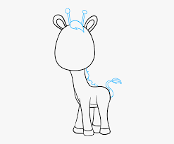 Cute giraffe cartoon vector image on vectorstock. How To Draw Baby Giraffe Drawings Of Baby Giraffes Hd Png Download Transparent Png Image Pngitem