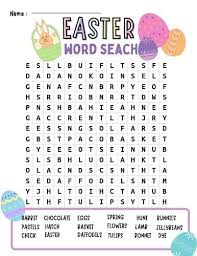 Fun vocabulary practice for upper grades! Easter Word Search Free Printable Pdf Cenzerely Yours