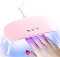 12W UV LED Mini Nail Lamp Dryer for Gel Polish with 2time Settings Potable  Nail Art Machine Equipments Nail Supplies Salon