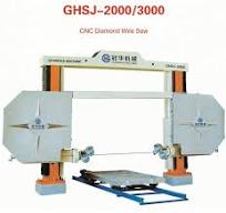CNC Diamond Wire Saw Machine for Stone Cutting