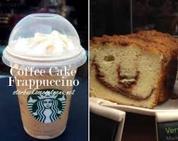 Learn how to make cinnamon swirl cake. Starbucks Coffee Cake Frappuccino Starbucks Secret Menu