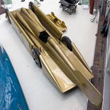 Golden arrow was a land speed record racer built in britain to regain the world land speed record from the usa. Datei Golden Arrow Top National Motor Museum Beaulieu Jpg Wikipedia