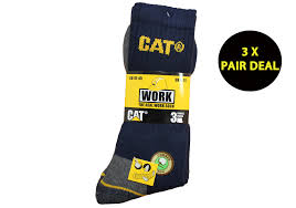 Free shipping on all orders! 3 Pairs Of Caterpillar Mens Comfort Crew Socks Brand House Direct
