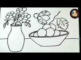 Teknik Arsir Menggambar Flora Fauna Dan Alam Benda Youtube