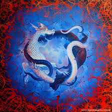 Martin La Spina 1973 Surrealist Painter Fine Art Painting Dragon Art College Art