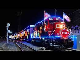 Canadian Pacific Christmas Train Schedule 2021 4k Montreal Canada Cp Holiday Christmas Train 2019 Beaconsfield Station In Montreal Youtube