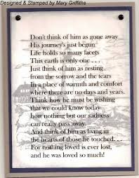 His Journey S Just Begun Design Stamps Sympathy Cards Cards