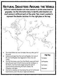 Natural Disaster Worksheets Facts Historical Information For Kids Natural Disasters Natural Disasters Lessons Disasters