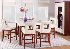 Sofia Vergara Savona Ivory 5 Pc Counter Height Dining Room Dining Room Sets Contemporary Dining Room Tables Affordable Dining Room Sets