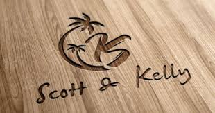 Scott Kelly Beach Wedding Logo Wedding Logos Wedding Logo Design Logo Design