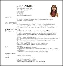 Modello Curriculum Direttore Asilo Nido Livecareer