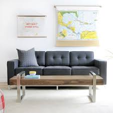 Such is the modis operandi of gus* modern. Jane Sofa Stainless Steel Base Bayview Silver Gus Modern Touch Of Modern