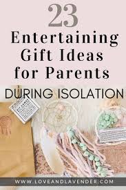Your new mom care package doesn't have to be complicated, it can be very simple because it doesn't matter how fancy you make the basket or box the inner contents of said gift are the most important. 23 Gift Ideas For Older Parents To Entertain Them 2020 Love Lavender