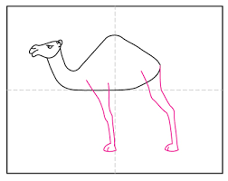 This will form the camel's head. How To Draw A Camel Art Projects For Kids