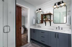 Home/design/bedroom/ 47 cool urban farmhouse master bedroom makeover ideas. Modern Farmhouse Farmhouse Bathroom Portland By Rockwood Cabinetry Houzz