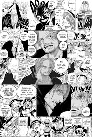 Shanks es, esencialmente, uno de los hombres más relajados de todo el mundo de one piece, prefiriendo tomarse su tiempo al viajar de un lugar a otro en vez de apresurarse en sus incursiones. Every Chapter That Red Haired Shanks Has Appeared Onepiece