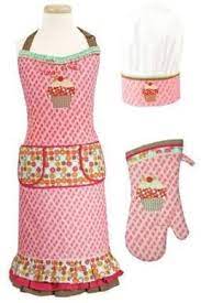 Mukitchen Kids Sweet Stuff 3 Piece Apron Set Bed Bath Beyond Kids Apron Childrens Aprons Chefs Hat