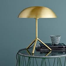 Ore international k313 white glass floral touch lamp brushed gold (6) sold by zabiva. Buy Bloomingville Tripod Table Lamp Brushed Gold Amara