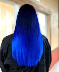 Medium Black And Blue Hairstyles Pin By L I N A On H A I R Blue Ombre Hair Medium Length Hair Styles Hair Styles