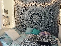 Browse our selection of cozy wall tapestries and find the perfect design for you—created by our community of independent artists. Tumblr Bedroom Inspiration Lights Tapestry Pillows Tiffany Blue Bohemian Elephants Dorm Room Walls Dorm Room Decor Bedroom Inspirations