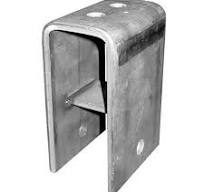 Trailer Spring Hanger, Rear Bracket, 2 In., 6000 Lbs.