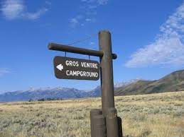 Gros Ventre Campground Welcome Sign Summer Road Trip Outdoor Decor Go Rving