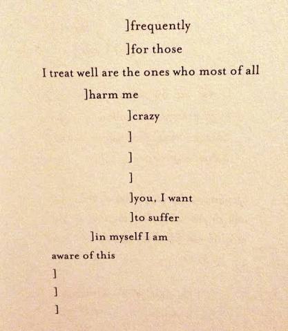 the incomparable poet-scholar Anne Carson last night in ...