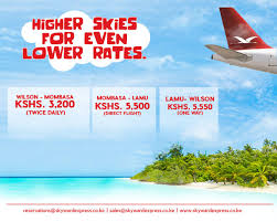 Find tickets for the best tourist attractions for the ultimate family vacation. Fly Skyward Express On Twitter Traveling To Mombasa For Either Business Or Pleasure Has Never Been Cheaper Book Your Flight Today For Kshs 3200