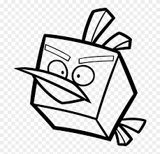 Your favorite little princess will enjoy angry birds/star wars sticker scene plus book to color, manufactured by bendon publishing. Blue Bird And His Friends Coloring Page Angry Birds Star Wars Outline Free Transparent Png Clipart Images Download
