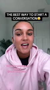 HOW TO START A CONVERSATION😌 blow this up for more :) insta//  annabellegesson