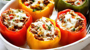Poivrons Farcis A La Viande Hachee Tonmag Recette Idee Recette Recette A Base De Boeuf Recettes De Cuisine