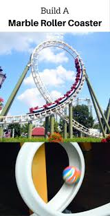 Build Marble Roller Coaster Roller Coaster Coaster Projects Gravity Science