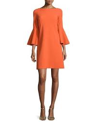 La Petite Robe Di Chiara Boni Natalia Bell Sleeve A Line Cocktail Dress A Line Cocktail Dress Wedding Guest Dress Summer Guest Dresses