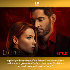 Il Diavolo come non l'avete mai visto. 😎 "Lucifer" è solo su Netflix.  Guardalo ora su TIMVISION, la TV di TIM. #Netflix